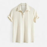 Camisa Polo - Cuello de Malha Jacquard