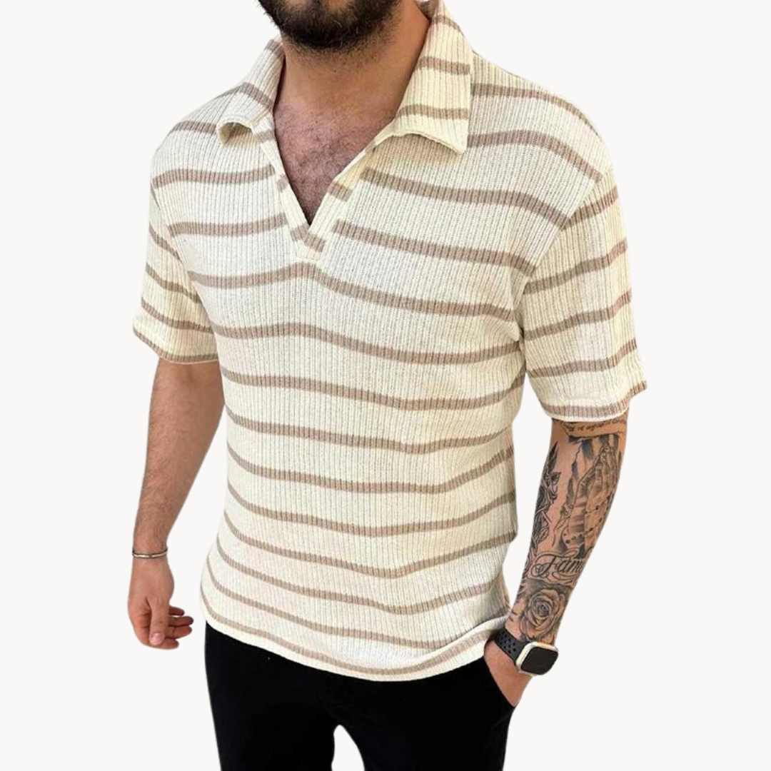 Camisa Polo - Cuello Johnny Transpirable