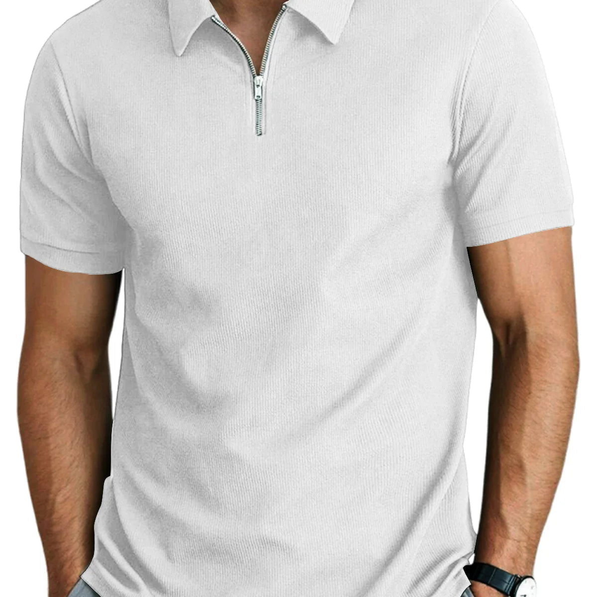 Camisa Polo - Mezcla Ligera Relajada