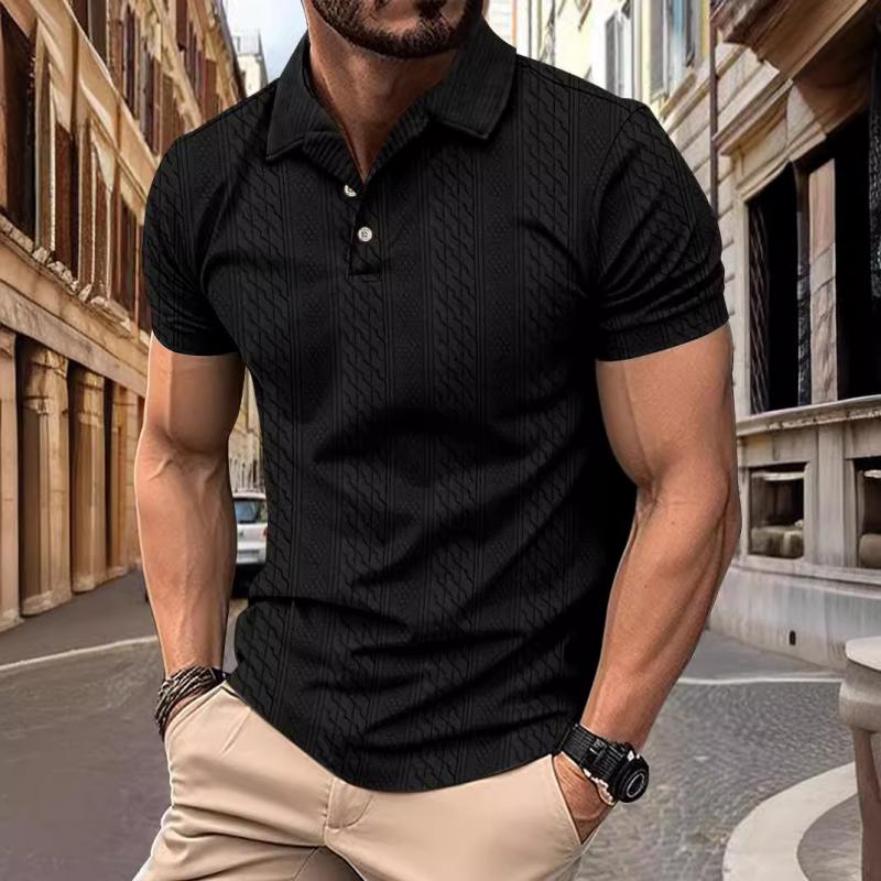 Camisa Polo - Textura Jacquard Relajada