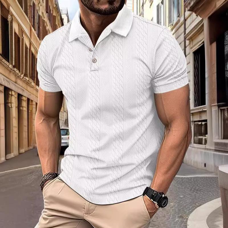 Camisa Polo - Textura Jacquard Relajada