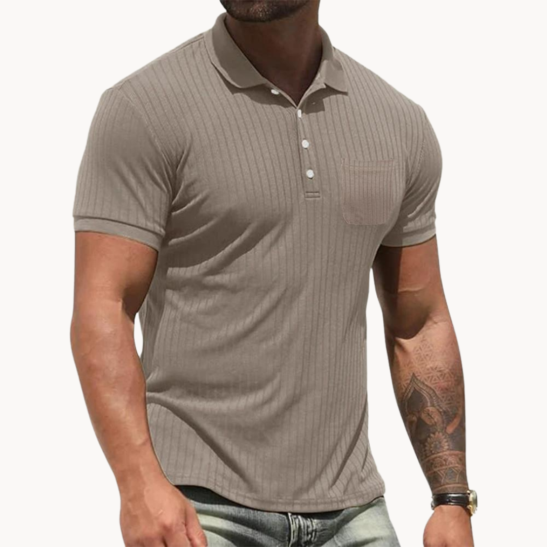 Camisa Polo - Mezcla Suave Ajustada