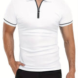 Camisa Polo - Cuello con Cremallera Transpirable