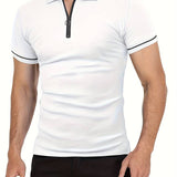 Camisa Polo - Cuello con Cremallera Transpirable