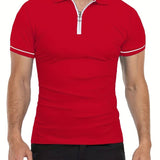 Camisa Polo - Cuello con Cremallera Transpirable