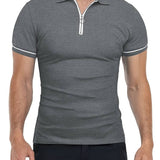 Camisa Polo - Cuello con Cremallera Transpirable