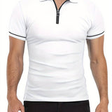 Camisa Polo - Cuello con Cremallera Transpirable