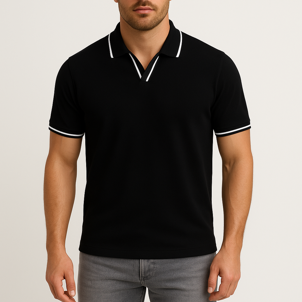 Camisa Polo - Acabado Contrastante
