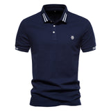Polo - Cuello Estructurado Rayado