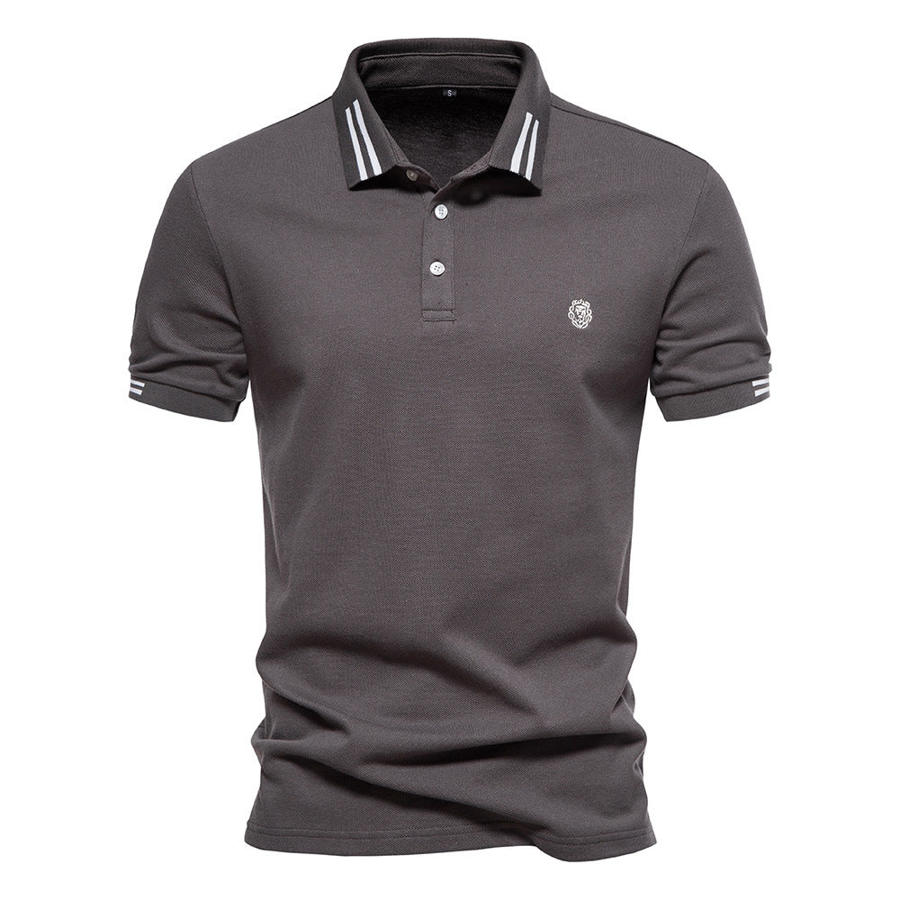 Polo - Cuello Estructurado Rayado