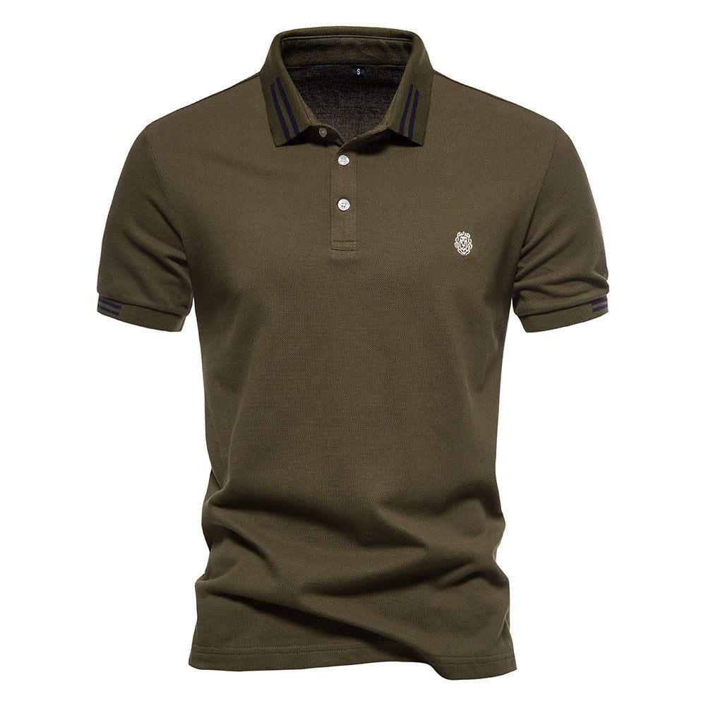 Polo - Cuello Estructurado Rayado
