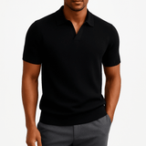 Camisa Polo de Poliéster - Texturada