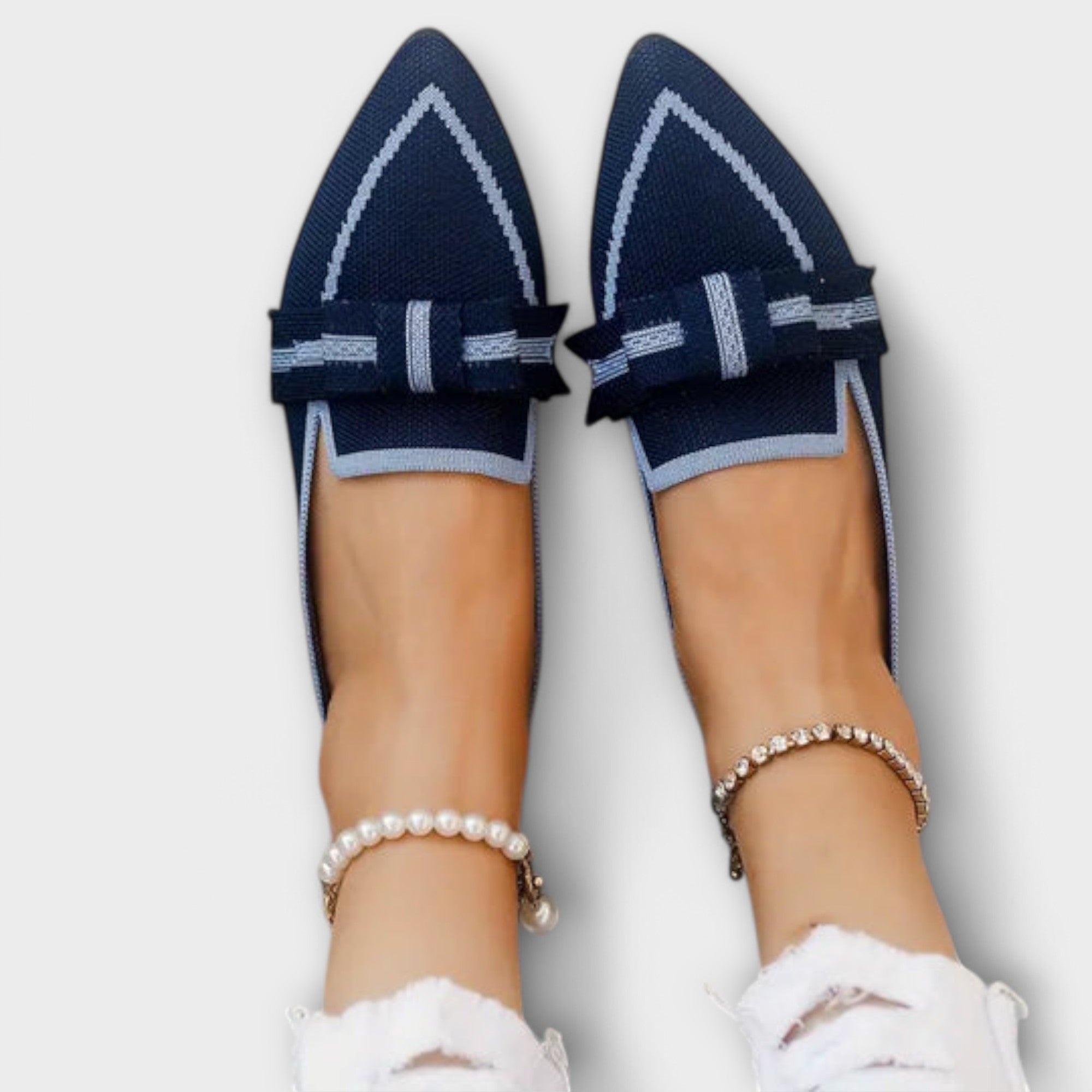 Dalva - Zapatos planos para mujer con lazo