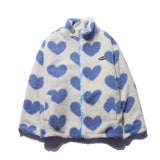 Cecília - Abrigo reversible de corazones