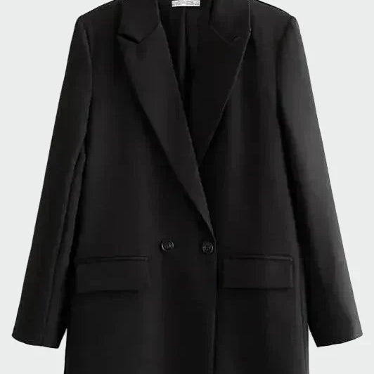 Abrigo Oversized con Línea Moderna