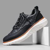 Salvador - Zapatillas de Cuero Oxford