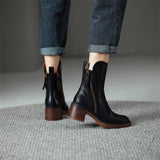 Clara - Botas de piel