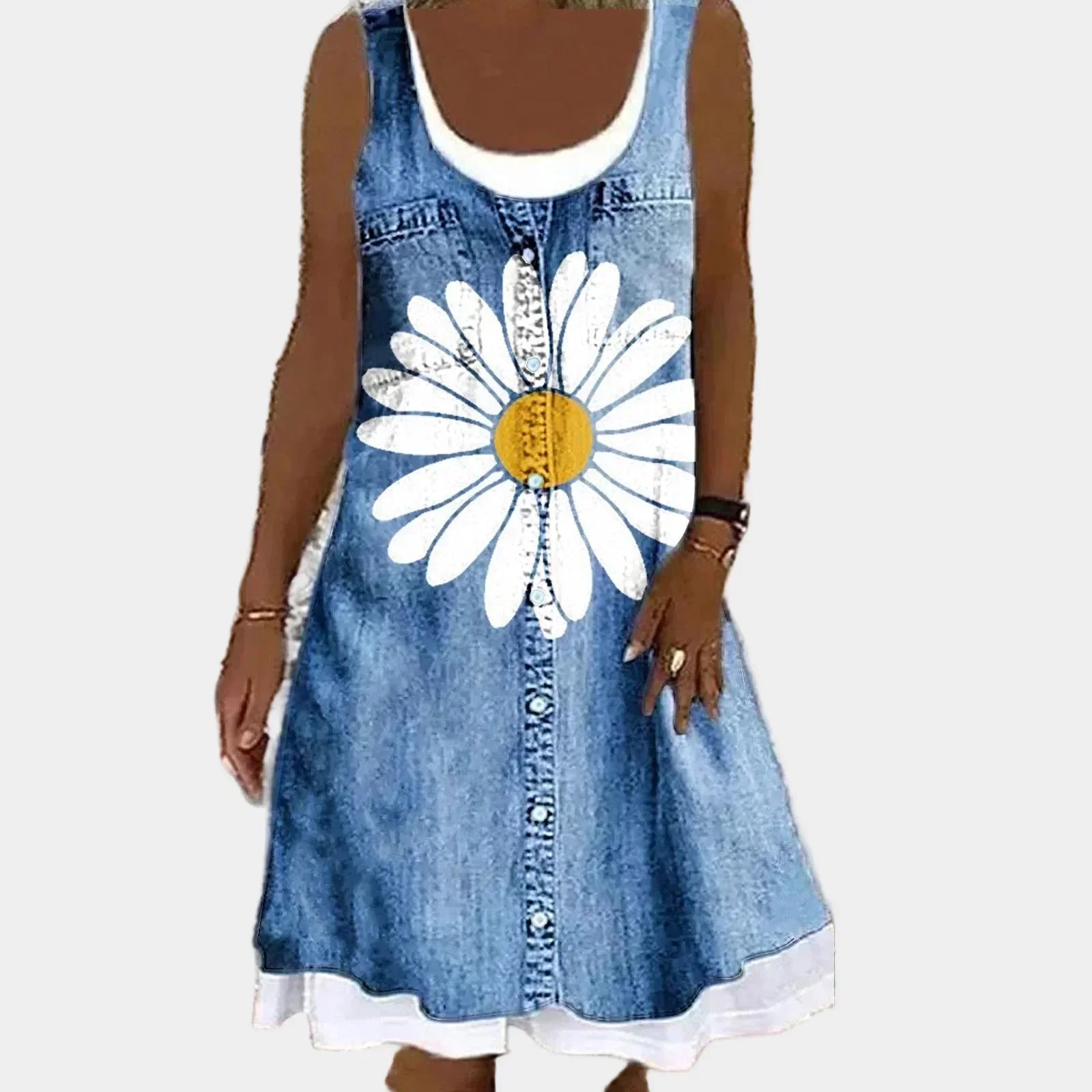 Vestido de Jeans Suave y Elegante