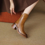 Clara - Botas de piel