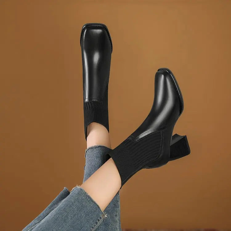 Cátia - Botas elegantes con plataforma