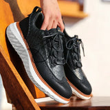 Salvador - Zapatillas de Cuero Oxford