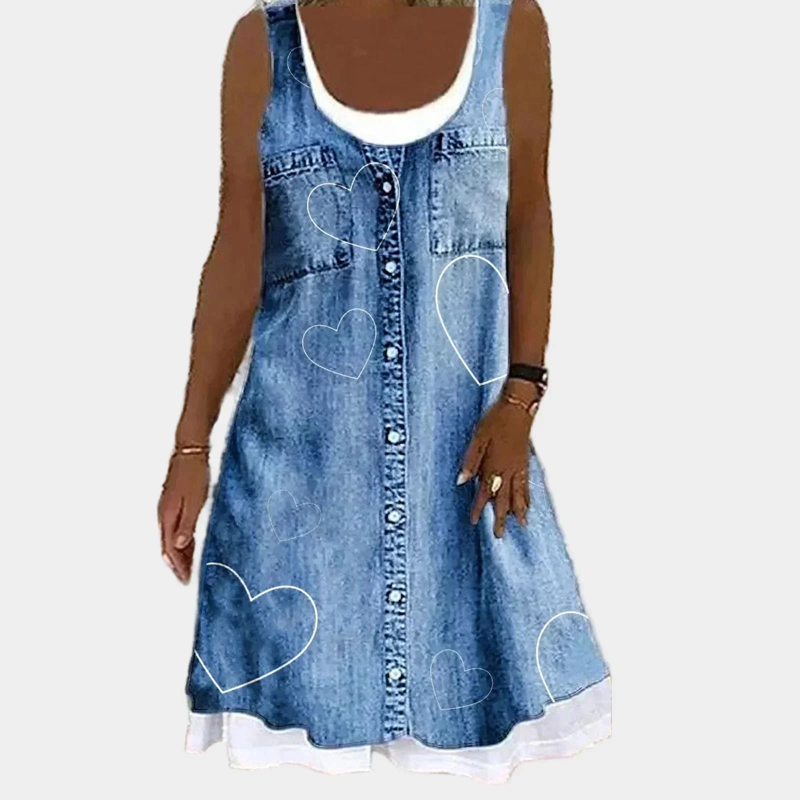 Vestido de Jeans Suave y Elegante