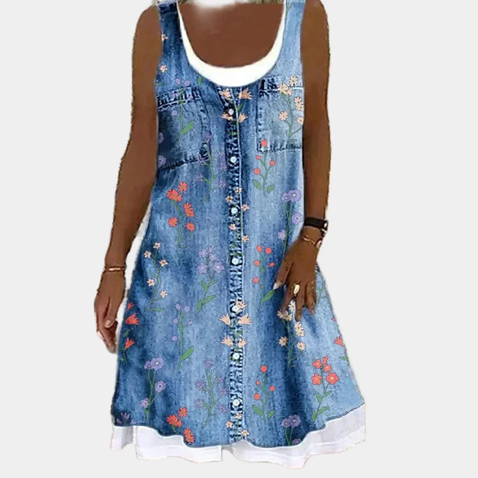 Vestido de Jeans Suave y Elegante