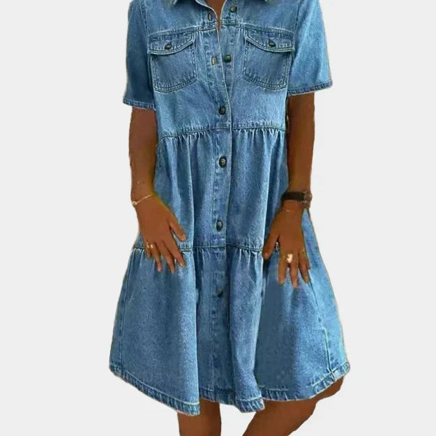 Vestido de Jeans Bohemio