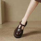Mary Janes - Zapato Elegante de Cuero