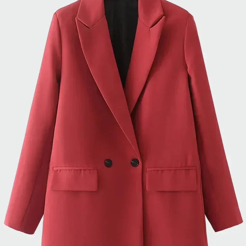 Abrigo Oversized con Línea Moderna