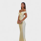 Bárbara - Vestido Maxi en Satén