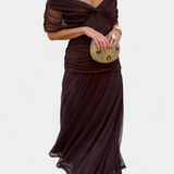 Luana - Vestido elegante con escote en V
