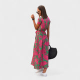 Lirio Rosa - Vestido Boho Chic
