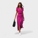 Lirio Rosa - Vestido Boho Chic