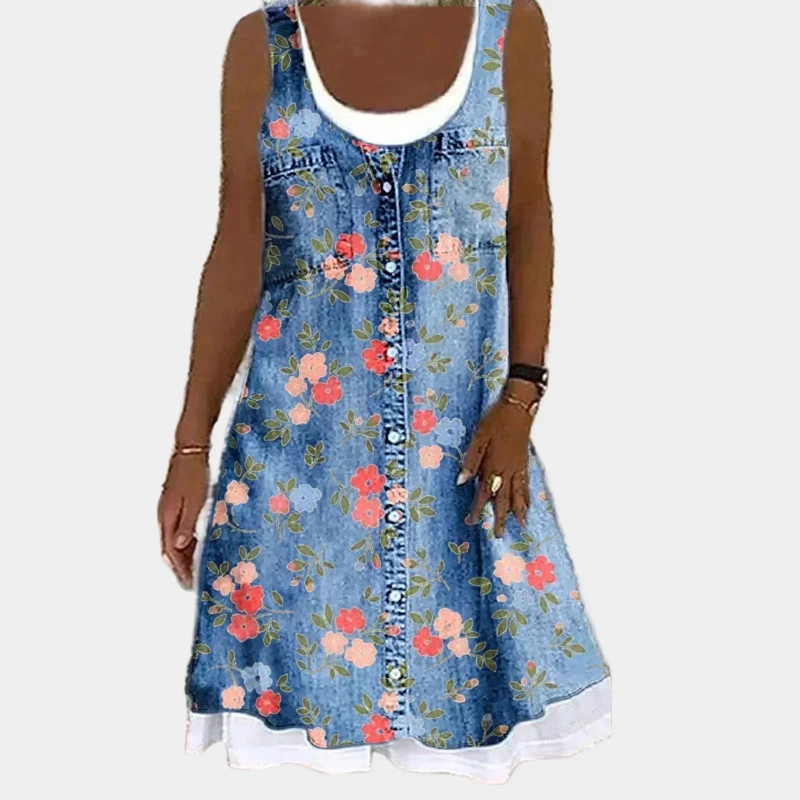 Vestido de Jeans Suave y Elegante