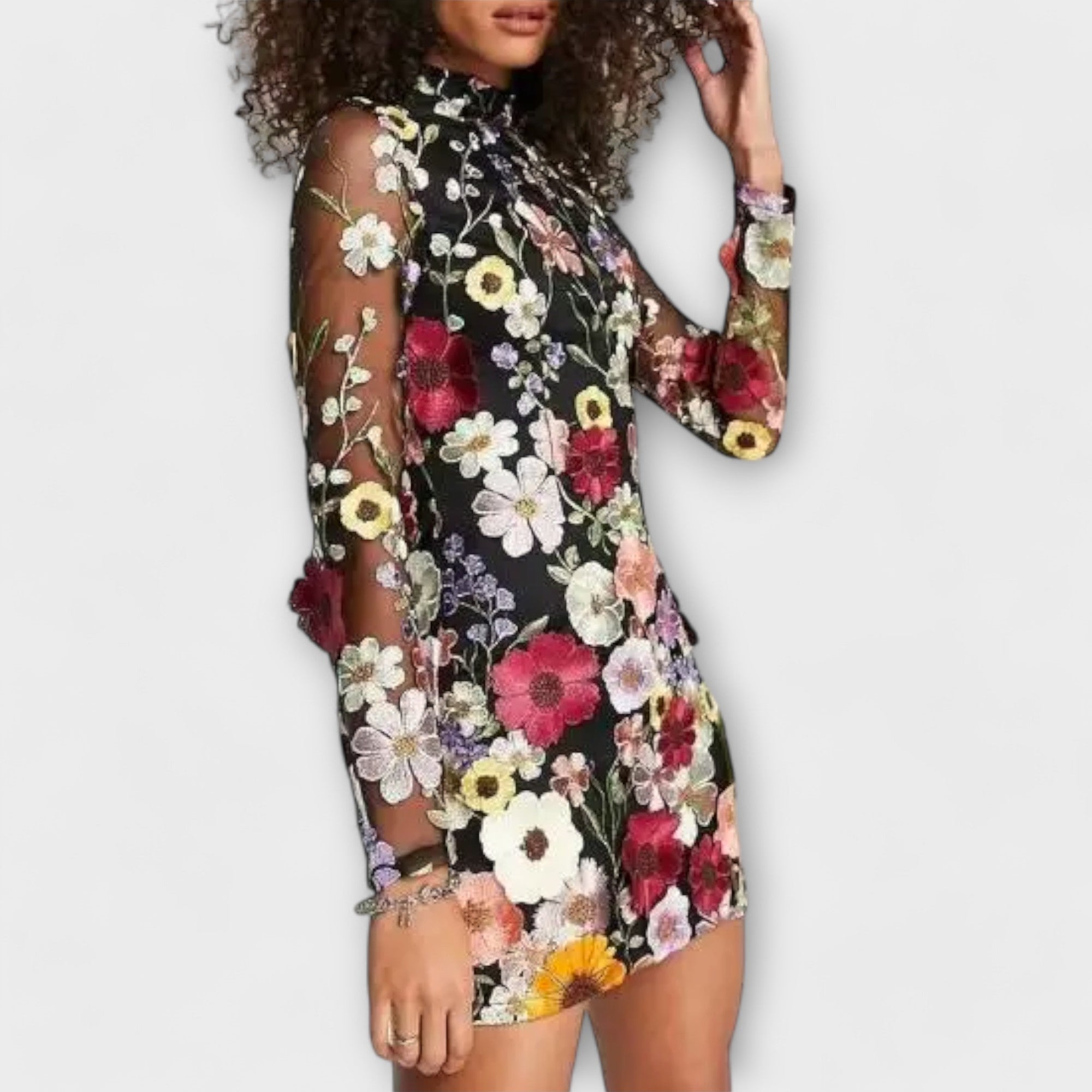 Dolores - Vestido con estampado de flores
