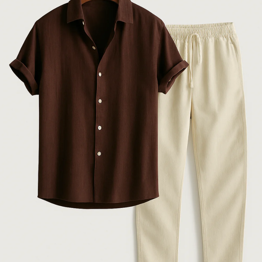 Conjunto de Camisa y Pantalones - Verano
