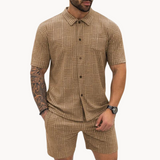 Conjunto de Camisa y Pantalones Cortos - Retro