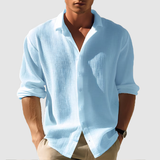 Camisa - Frente con Botones Barra Curvada