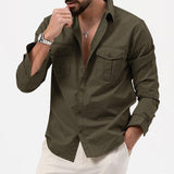 Camisa - Bolsillos Cargo Confort Térmico