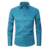 Camisa - Mezcla de Poliéster Sin Arrugas