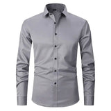 Camisa - Mezcla de Poliéster Sin Arrugas
