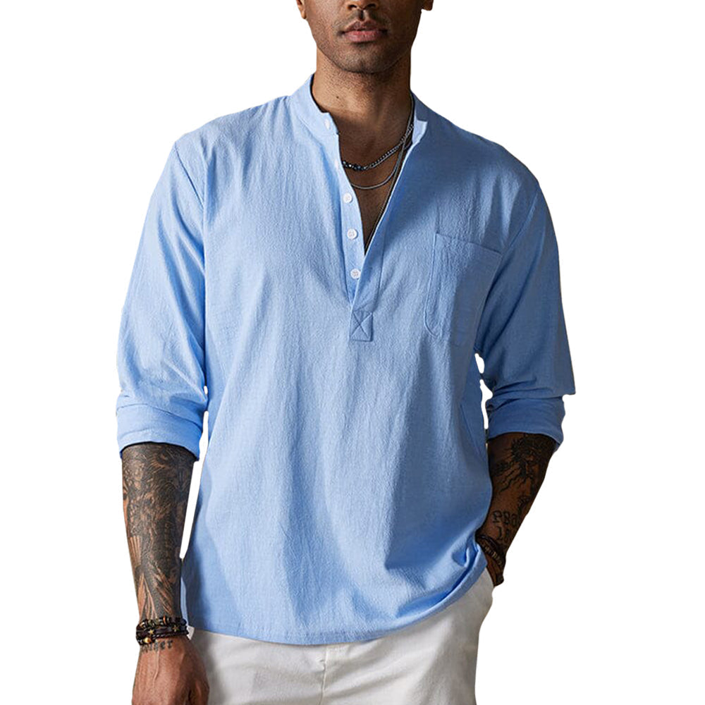 Camisa - Textura Arrugada Transpirable