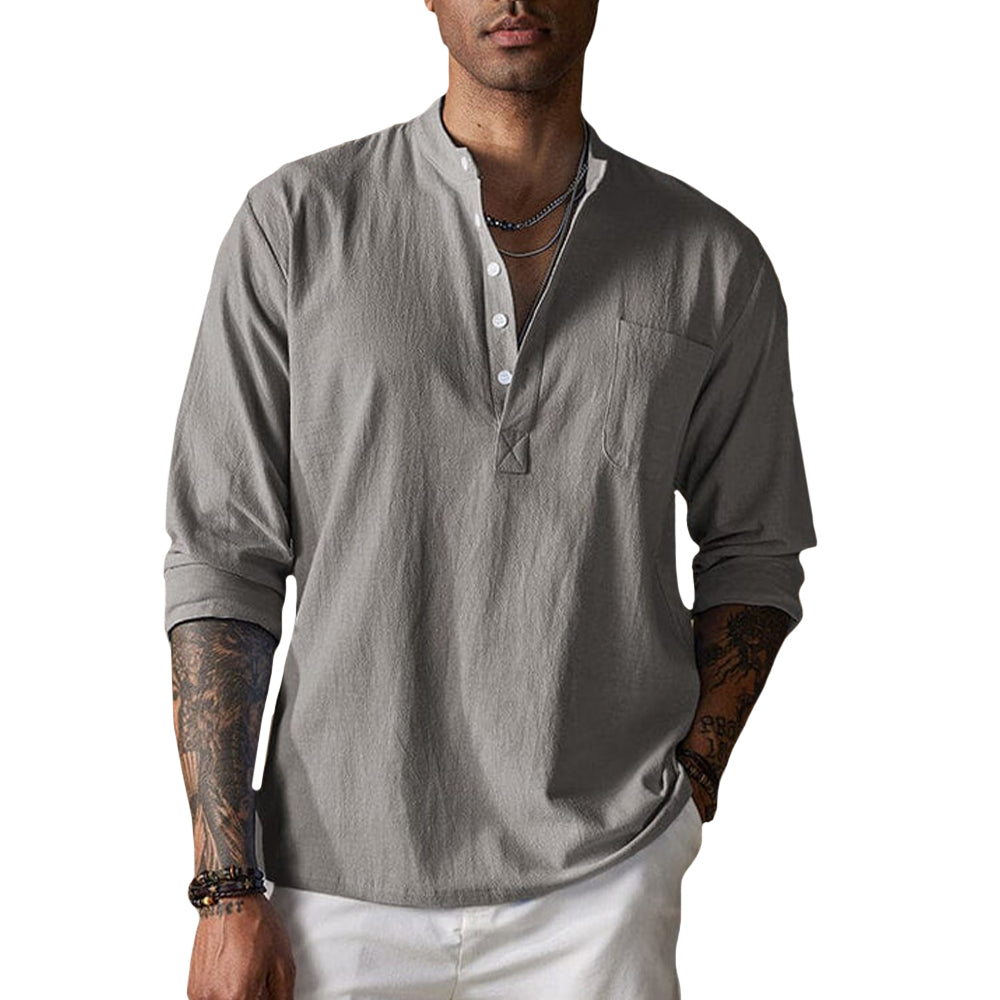 Camisa - Textura Arrugada Transpirable
