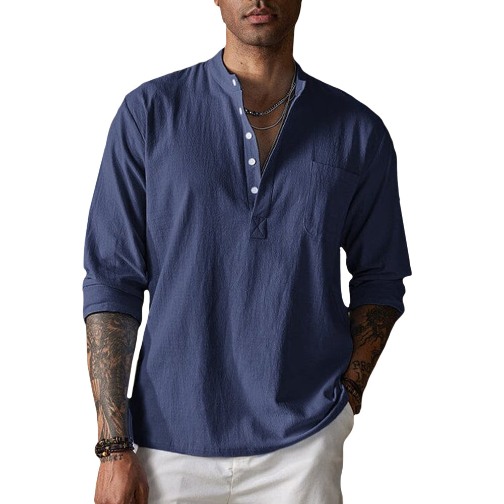 Camisa - Textura Arrugada Transpirable