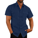 Camisa - Manga Corta Dos Bolsillos