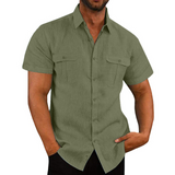 Camisa - Manga Corta Dos Bolsillos