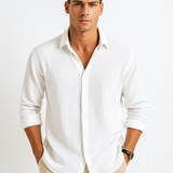 Camisa - Cuello Inteligente Botón Completo