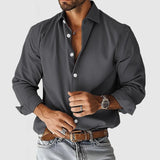 Camisa de Vestir Soft-Blend - Forma Limpia