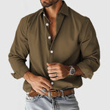 Camisa de Vestir Soft-Blend - Forma Limpia
